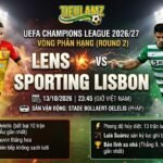 Nhận định Lens vs Sporting Lisbon vòng phân hạng UEFA Champions League 2026/27 trực tiếp bóng đá TieuLamTV