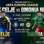 Nhận định NK Celje vs Omonia Nicosia 23h45 ngày 15/10/2026 vòng bảng Europa League trực tiếp trên TieuLamTV
